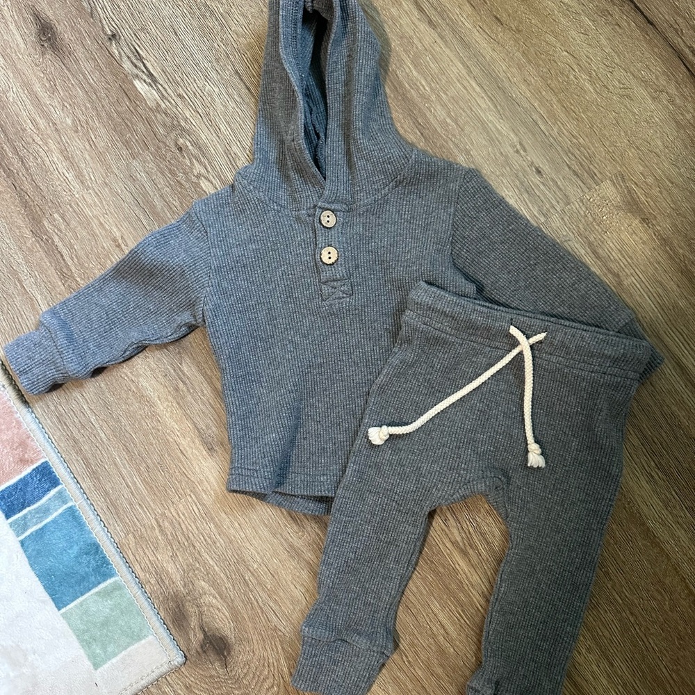 Mebie Baby Ribbed Set